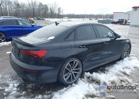 2022 Audi S3 Premium Plus Tfsi Quattro S Tronic z USA, uszkodzony, nr VIN WAUH3DGYXNA005525